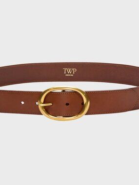 TWP Women's Wide Belt in Vachetta Leather